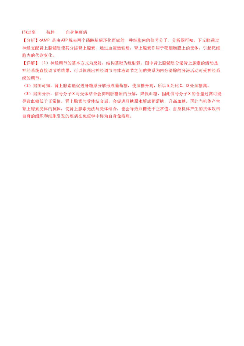 专题14免疫调节（解析卷）_近10年高考真题汇编（必刷）_十年（2014-2024）高考生物真题分项汇编（全国通用）_2023年高考真题和模拟题生物分项汇编（全国通用）