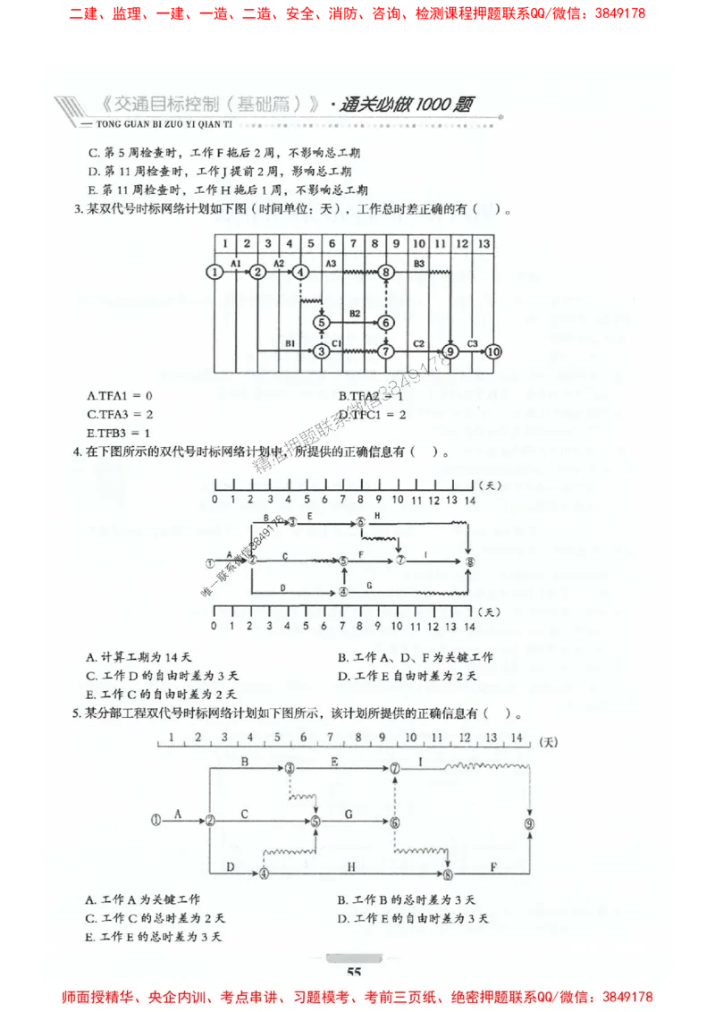 2025年监理交通控制-基础篇-核心母题1000题推荐_监理工程师_2025监理工程师_2025年监理工程师SVIP_2025年监理交通控制SVIP_03-习题精析✿实战特训✿模考通关