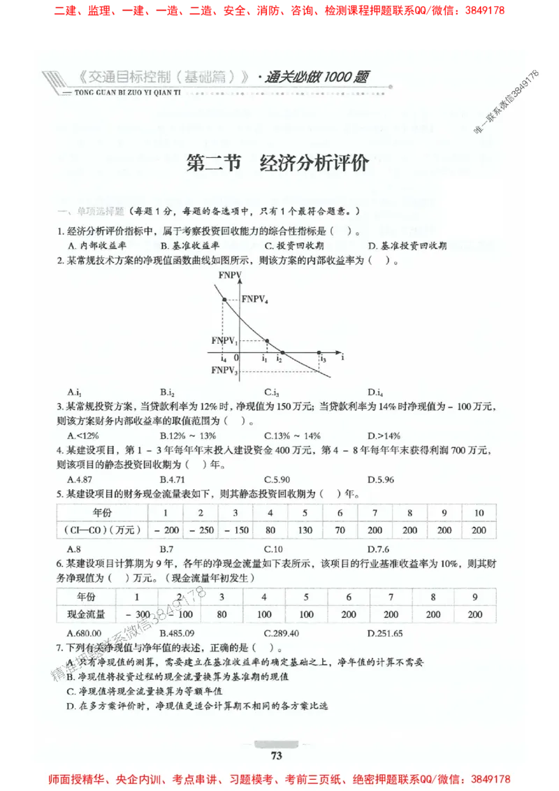 2025年监理交通控制-基础篇-核心母题1000题推荐_监理工程师_2025监理工程师_2025年监理工程师SVIP_2025年监理交通控制SVIP_03-习题精析✿实战特训✿模考通关