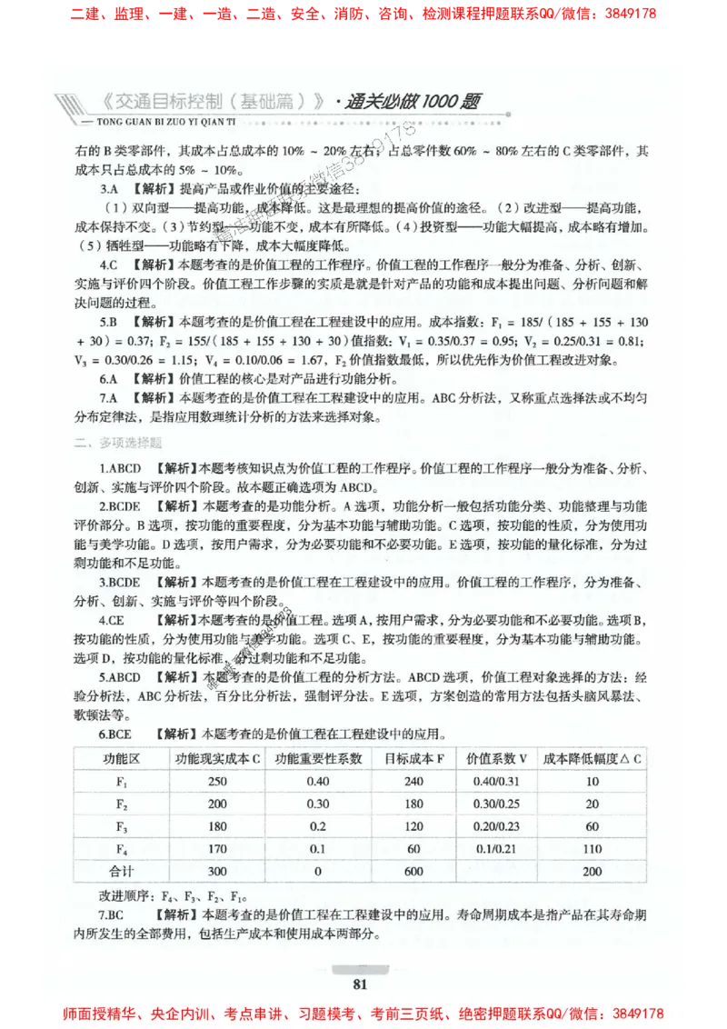 2025年监理交通控制-基础篇-核心母题1000题推荐_监理工程师_2025监理工程师_2025年监理工程师SVIP_2025年监理交通控制SVIP_03-习题精析✿实战特训✿模考通关
