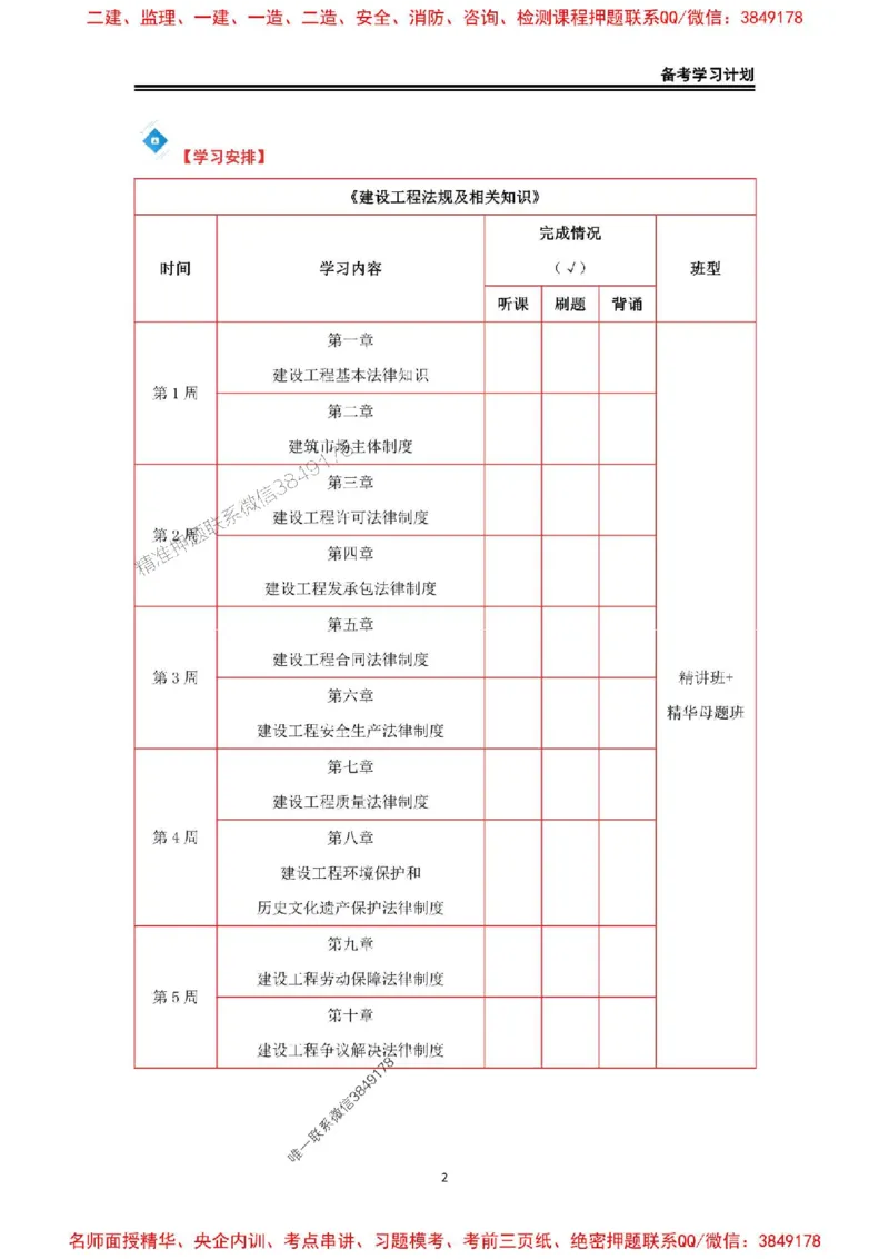 2026年二级建造师《建筑工程》备考学习计划_1_2026二建全科_2026二级建造师（持续更新）看这里_2026二建建筑SVIP