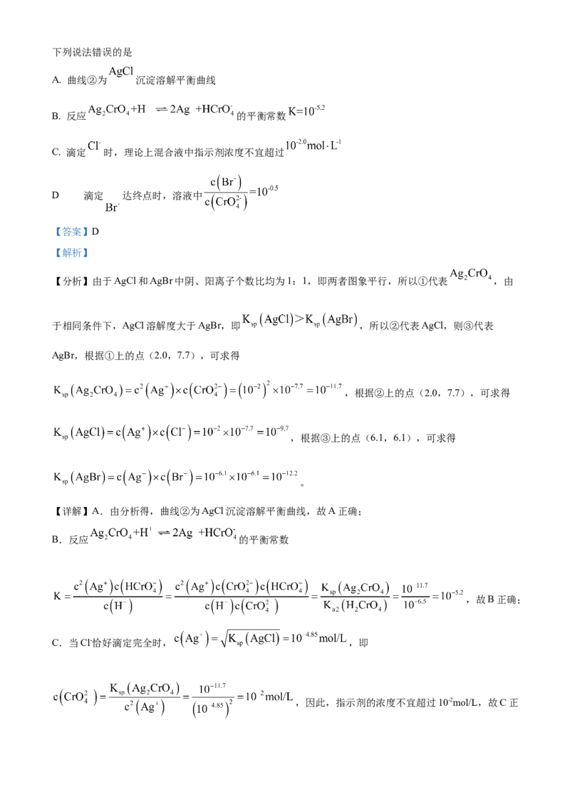 2024年吉林省高考化学试题（解析版）_高考真题全网收集_化学_2024年新高考辽宁卷化学高考真题解析（参考版）适用地区辽宁、黑龙江、吉林