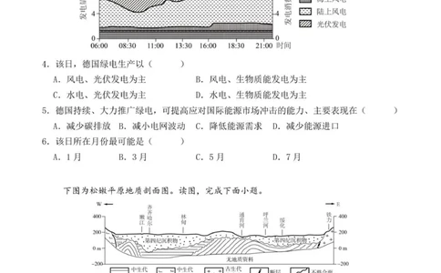 地理试题(1)_2026年1月_260104云南省曲靖市第一中学2025-2026学年高三上学期教学质量检查四_云南省曲靖市第一中学2025-2026学年高三上学期教学质量检查四地理试题（含答案）