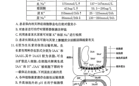 山东省滨州市2025-2026学年高三上学期末生物试题(1)_2026年1月_260121山东省滨州市2026届高三上学期期末考试
