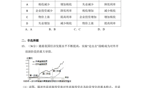 2012年高考政治试卷（北京）（空白卷）_政治历年高考真题_新&middot;PDF版2008-2025&middot;高考政治真题_政治（按试卷类型分类）2008-2025_自主命题卷&middot;政治（2008-2025）_北京自主命题&middot;政治（2008-2025）
