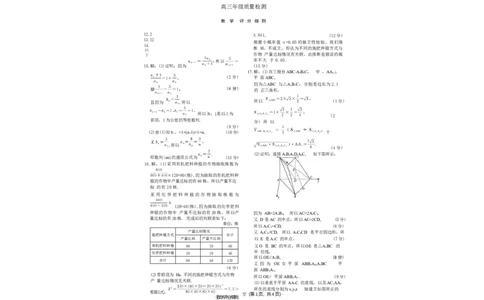 河南省青桐鸣大联考2025-2026学年高三上学期1月质量检测数学试题(1)_2026年1月_260115河南省青桐鸣大联考2025-2026学年高三上学期1月月考（全科）