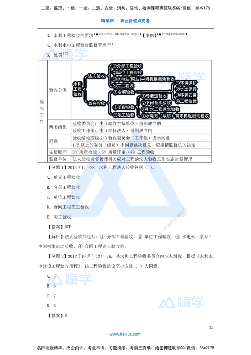 23.2025李想-考前拔分速成-第11章-1_2026年一级建造师_2026年一建水利_2025年一建水利SVIP_04-冲刺串讲✿考点强化✿小灶集训_17-水利《考前拔分速成》李想HX_讲义
