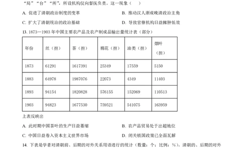 山西大学附属中学2023-2024学年高三上学期10月月考历史(1)_2023年10月_01每日更新_18号_2024届山西省山西大学附属中学高三上学期10月月考