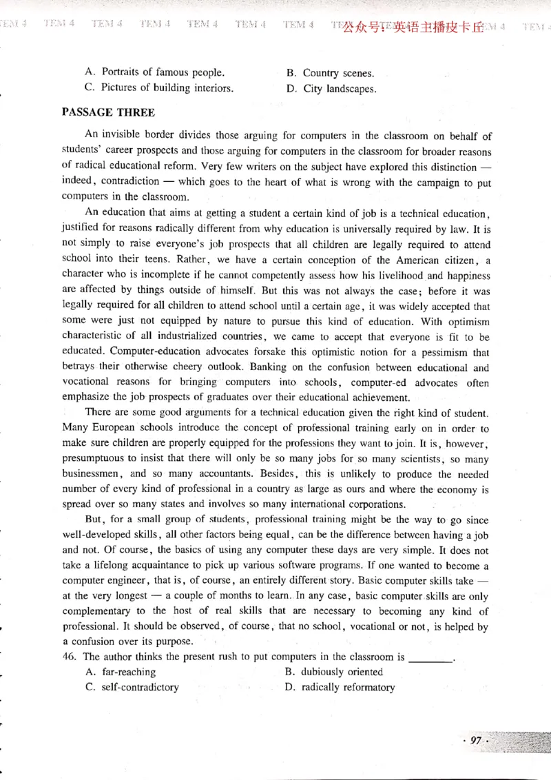 2024年专四预测卷7_2025专四专八真题及备考资料_2025专四备考资料_022025专四预测押题卷13+5套_2024年专四预测押题卷13套（附听力及答案解析）_2024年专四预测卷8套（附听力和答案解析）