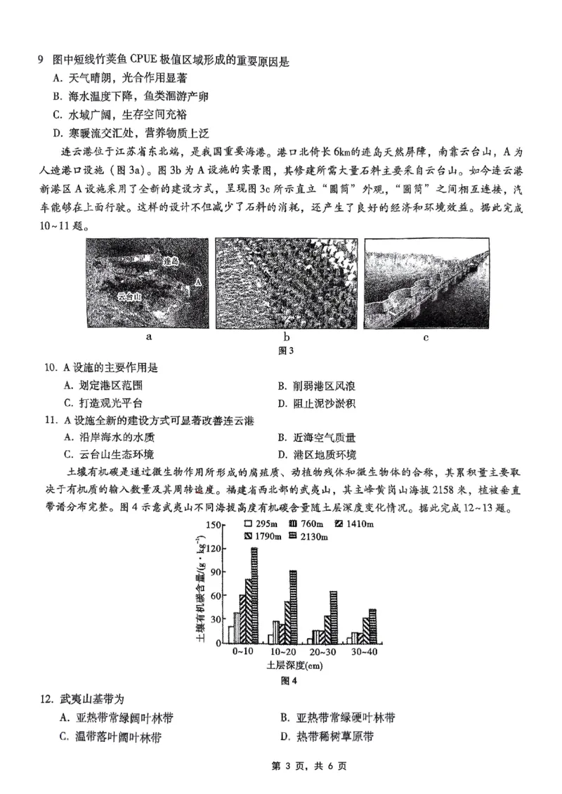 重庆市第八中学2025届高三5月适应性月考卷（七）地理_2025年5月_250515重庆市第八中学2025届高三5月适应性月考卷（七）（全科）