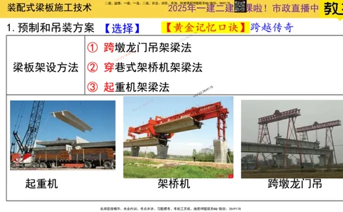 Removed_2025一建市政精讲22-装配式梁板_2026年一级建造师_2026年一建市政_2025年一建市政SVIP_02-基础精讲✿高端面授✿深度强化_30-市政《超级精讲班》文昊XJ_讲义