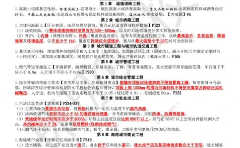 HQ-市政-必背3页纸_2026年一级建造师_2026年一建市政_2025年一建市政SVIP_05-考前密训✿央企特训✿机构普押_33-市政《必背三页纸》HQ