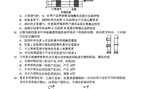 四川省成都市蓉城联盟2024届高三上学期开学考试生物(1)_2023年9月_029月合集_2024届四川省成都市蓉城联盟高三上学期开学考试