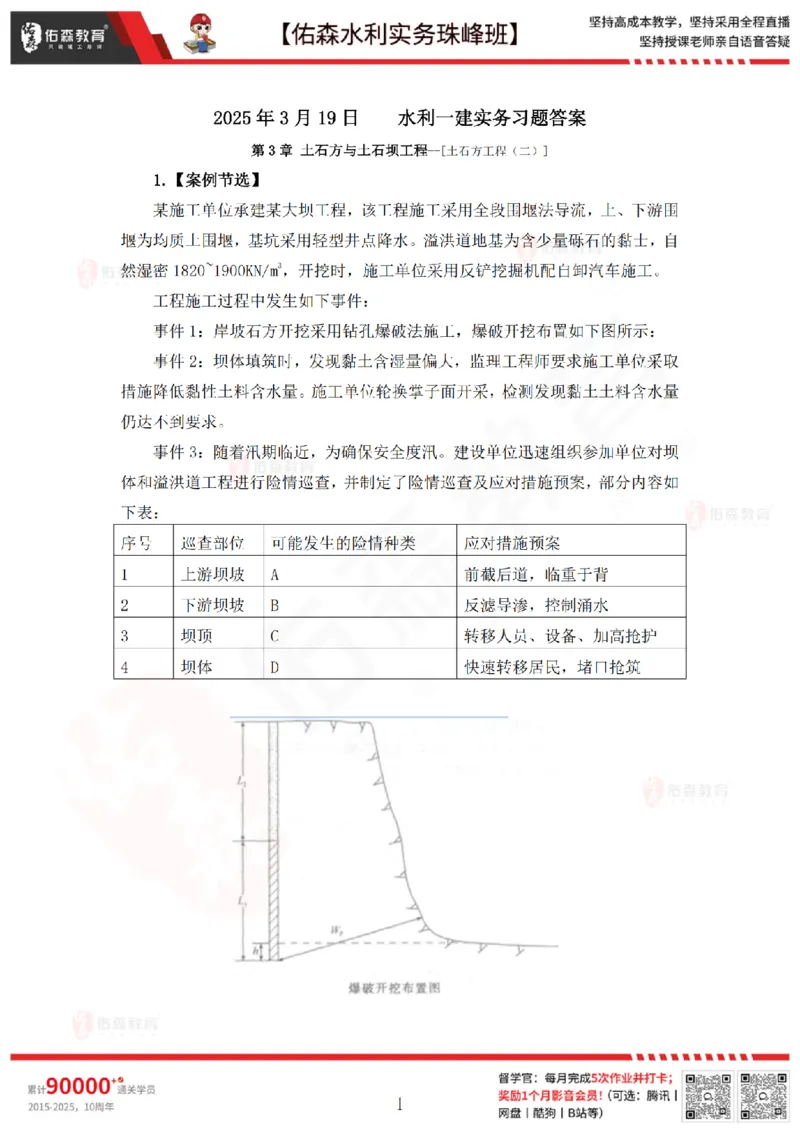 3月19日佑森水利实务珠峰班VIP作业答案_2026年一级建造师_2026年一建水利_2025年一建水利SVIP_02-基础精讲✿高端面授✿深度强化_31-水利《珠峰直播班》赵建玲YS推荐_3.19