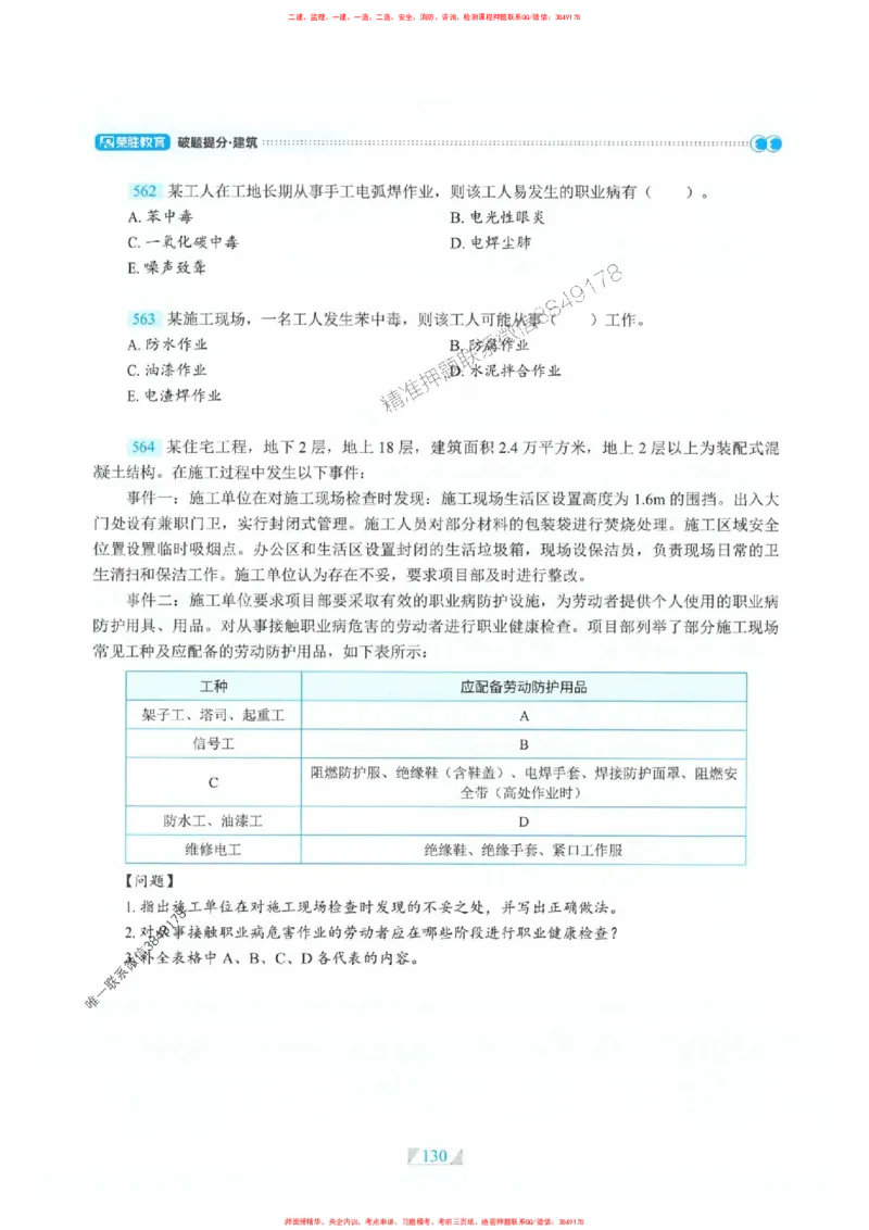 25一建建筑-RS破题提分合集推荐_2026年一级建造师_2026年一建建筑_2025年一建建筑SVIP_01-精华文档✿电子教材✿历年真题_57-建筑《破题提分合集》RS推荐