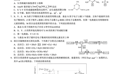 邕衡2025年11月高三联考化学试卷_2025年11月_251126广西邕衡教育&middot;名校联盟广西2026届高三年级秋季学期11月份阶段性联合测试（全科）