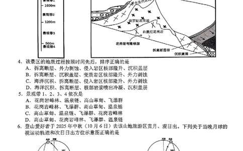 地理试卷(1)_2026年1月_260124湖南省株洲市2025-2026学年高三上学期一模（湖南株洲一模）（全科）_湖南省株洲市2025-2026学年高三上学期一模地理试题（图片版，含答案）