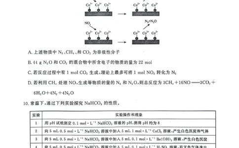 化学试题(1)_2023年10月_0210月合集_2024届河南省青桐鸣大联考高三上学期10月模拟预测_河南省青桐鸣大联考2024届高三上学期10月模拟预测化学