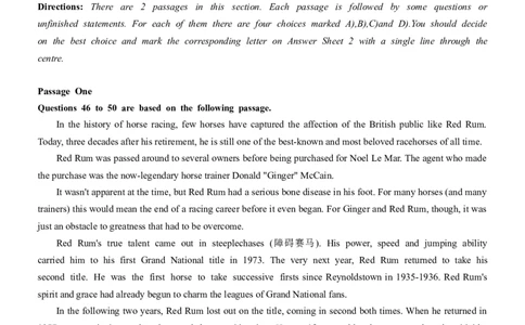 2023.12四级真题第3套_英语四六级整合_英语四六级真题版本一此版本可作为补充_大学英语CET4_X0_01-四级历年真题及答案解析+听力音频_2023年12月CET4题+解+音频_02、真题word版