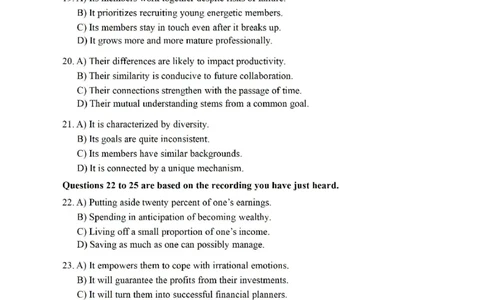 2022.06六级真题第1套可复制可搜索，打印首选_英语四六级整合_英语四六级真题版本二此版为主此文件夹会持续更新_六级真题_1.六级真题+答案解析+听力音频_2022年06月CET6