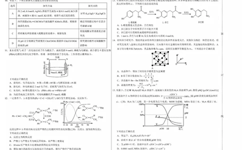 黑龙江省新时代高中教育联合体2026届高三上学期8月开学测试化学_2025年8月_250828黑龙江省新时代高中教育联合体2026届高三上学期8月开学测试（全科）