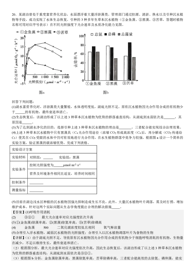 广东生物-答案-p_近10年高考真题汇编（必刷）_2024年高考真题_高考真题（截止6.29）_其他地方卷（目前搜集不完整）_广东卷（物、生、地）