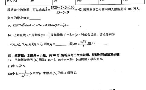 2024届武汉市硚口区高三上学期起点质量检测数学(1)_2023年7月_027月合集_2024届湖北武汉市硚口区高三上学期起点质量检测