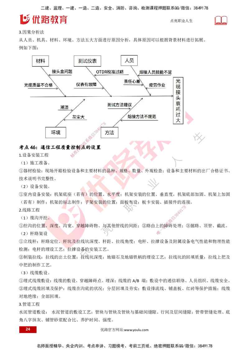 25一建《通信实务》预测金点打印版_2026年一级建造师_2026年一建通信_2025年一建通信SVIP_04-冲刺串讲✿考点强化✿小灶集训_18-通信《黄金预测金点》冯老师YL
