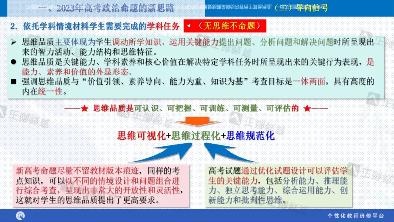 政治--苏州市教科院---孙杰《高考政治备考新思路》2.23_2024高考押题卷_152024其他平台全系列_资料2024版（名校︱机构）备考押题资料_2024《高考考前预测分析》_新高考