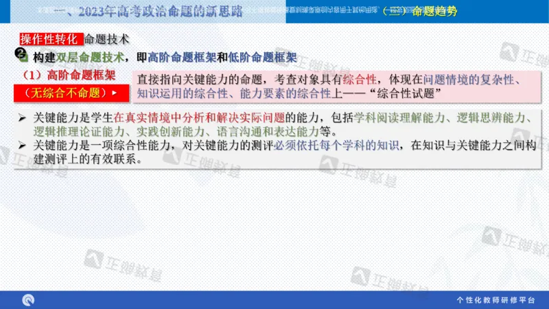 政治--苏州市教科院---孙杰《高考政治备考新思路》2.23_2024高考押题卷_152024其他平台全系列_资料2024版（名校︱机构）备考押题资料_2024《高考考前预测分析》_新高考