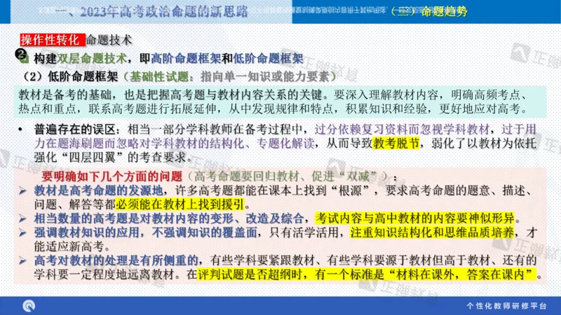 政治--苏州市教科院---孙杰《高考政治备考新思路》2.23_2024高考押题卷_152024其他平台全系列_资料2024版（名校︱机构）备考押题资料_2024《高考考前预测分析》_新高考