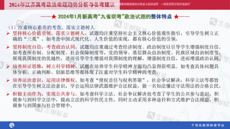 政治--苏州市教科院---孙杰《高考政治备考新思路》2.23_2024高考押题卷_152024其他平台全系列_资料2024版（名校︱机构）备考押题资料_2024《高考考前预测分析》_新高考