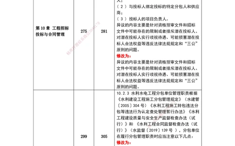 KL-水利-新旧教材对比_2026年一级建造师_2026年一建水利_2025年一建水利SVIP_01-精华文档✿电子教材✿历年真题_11-水利《新旧教材对比》KL