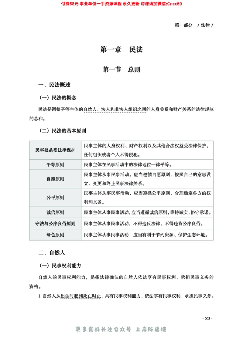2025年山东事业单位考试-公共基础知识（法律&middot;哲学分册）_2026考公资料_（05）超格_行测申论2025超格合集(行测&申论&政治理论)_1.公基（璐璐）_讲义