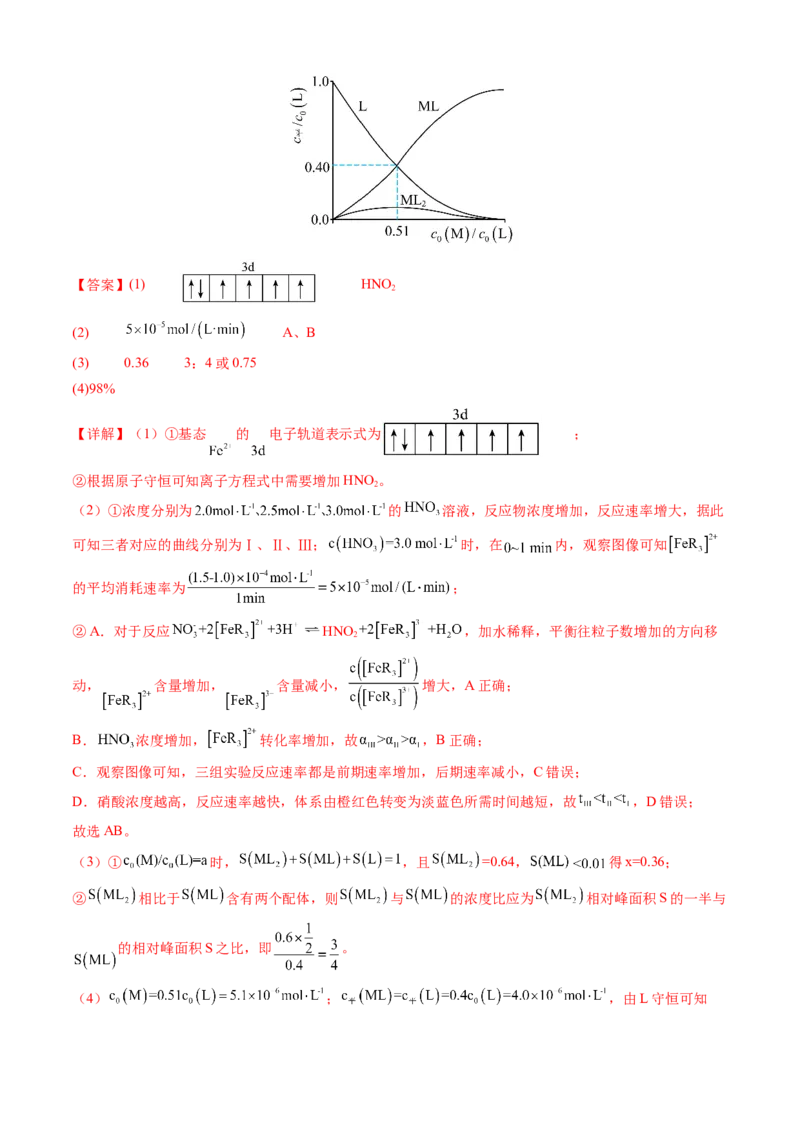 专题14化学反应原理综合题-三年（2022-2024）高考化学真题分类汇编（全国通用）（教师卷）_近10年高考真题汇编（必刷）_十年（2014-2024）高考化学真题分项汇编（全国通用）
