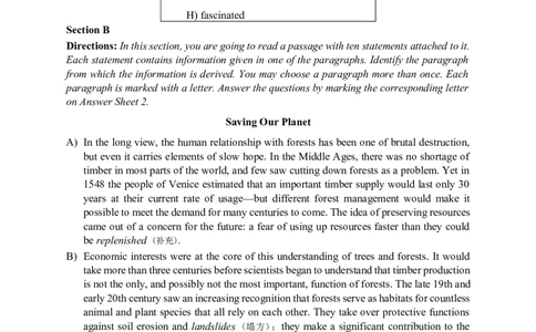 2022.06六级真题第2套可复制可搜索，打印首选_英语四六级整合_英语四六级真题版本二此版为主此文件夹会持续更新_六级真题_1.六级真题+答案解析+听力音频_2022年06月CET6
