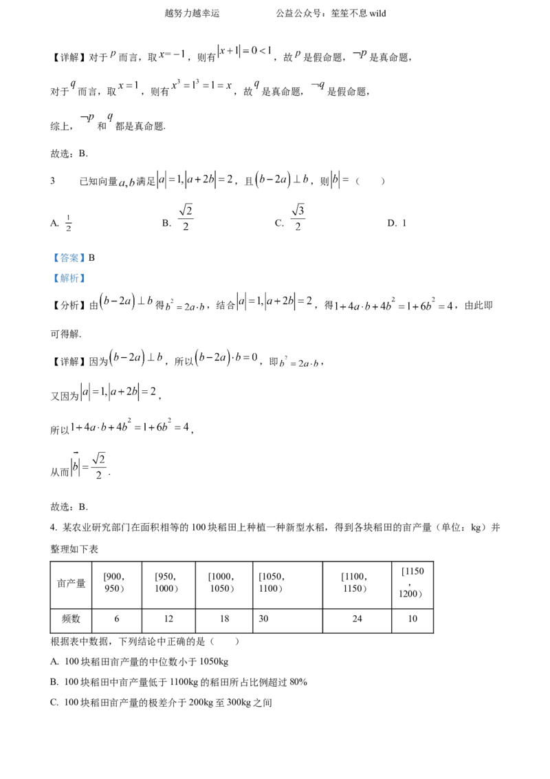 精品解析：2024年新课标全国Ⅱ卷数学真题（解析版）_高考真题全网收集_数学_2024年新课标全国Ⅱ卷数学高考真题解析（参考版）
