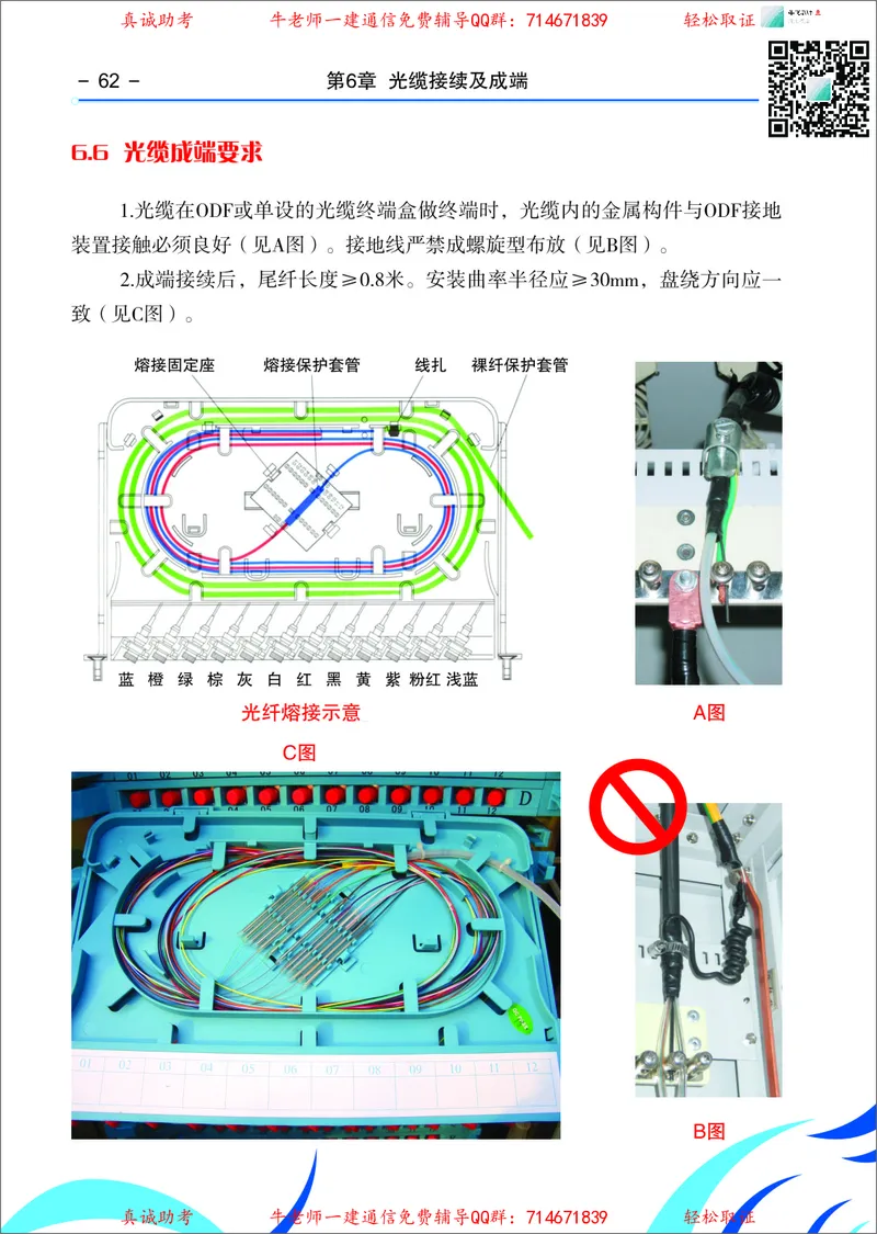3、通信线路光缆安装工艺按工序全套图解&mdash;&mdash;管道_2026年一级建造师_2026年一建通信_2025年一建通信SVIP_02-基础精讲✿高端面授✿深度强化_11-通信《直播精讲班》牛飞SMR推荐