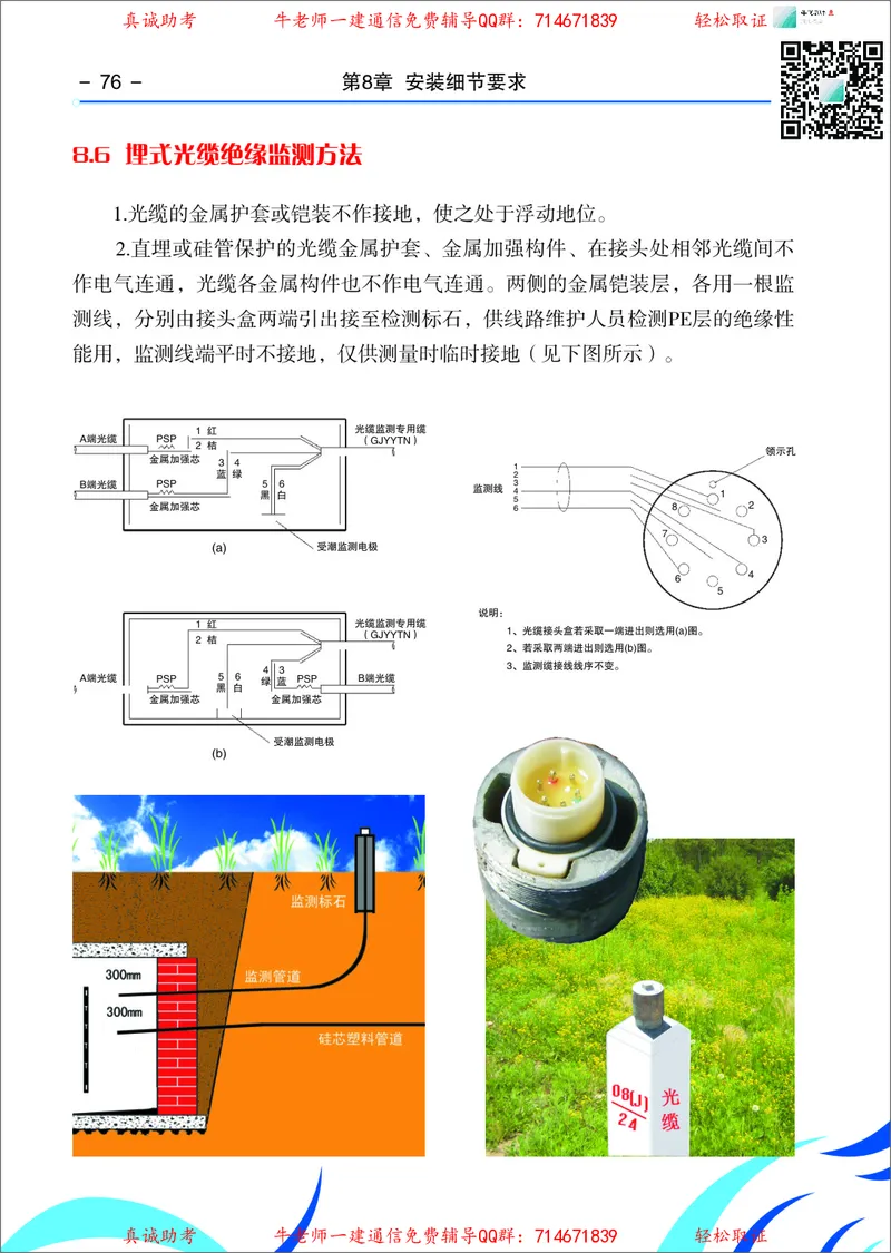 3、通信线路光缆安装工艺按工序全套图解&mdash;&mdash;管道_2026年一级建造师_2026年一建通信_2025年一建通信SVIP_02-基础精讲✿高端面授✿深度强化_11-通信《直播精讲班》牛飞SMR推荐