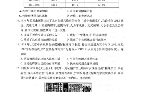 广东省衡水金卷2023-2024学年高三上学期10月份大联考历史试题(1)_2023年10月_0210月合集_2024届广东省衡水金卷高三上学期10月份大联考_广东省衡水金卷2024届高三上学期10月份大联考历史