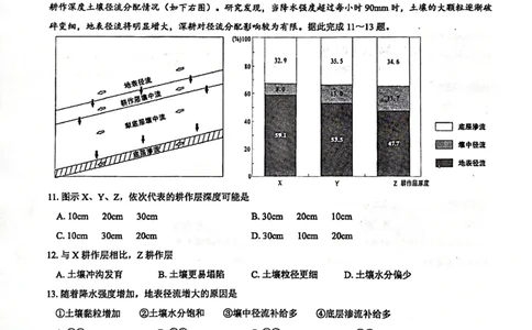 2024届甘肃省民乐县第一中学高三下学期5月模拟考试地理试卷_2024年6月(1)_01按日期_01号_2024名校教研联盟高三下学期5月押题考试(新高考卷)