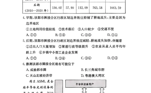 湖南省长沙市长郡中学2024-2025学年高三上学期月考卷（三）地理_11月_241104湖南省长沙市长郡中学2024-2025学年高三上学期月考卷（三）