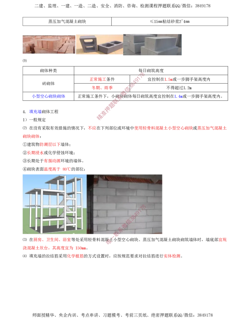 24.46-第1篇-第3章-3.4.2-砌体结构工程施工（二）_2026年一级建造师_2026年一建建筑_2025年一建建筑SVIP_02-基础精讲✿高端面授✿深度强化_22-建筑《教材精讲班》金月SMR推荐