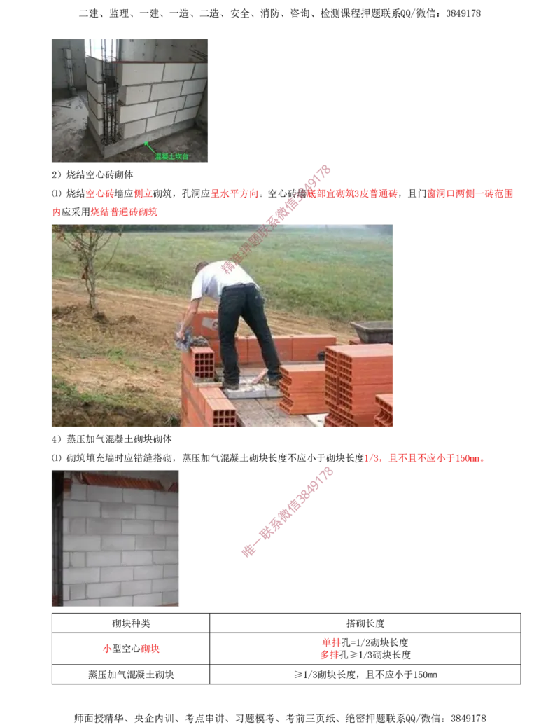 24.46-第1篇-第3章-3.4.2-砌体结构工程施工（二）_2026年一级建造师_2026年一建建筑_2025年一建建筑SVIP_02-基础精讲✿高端面授✿深度强化_22-建筑《教材精讲班》金月SMR推荐