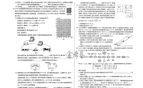 天星教育押题预测理科综合试卷合集_2024高考押题卷_12024天星全系列_四川、陕西、青海、内蒙古宁夏、西藏（英数理科综合）_(全国卷版）天星临考预测押题密卷