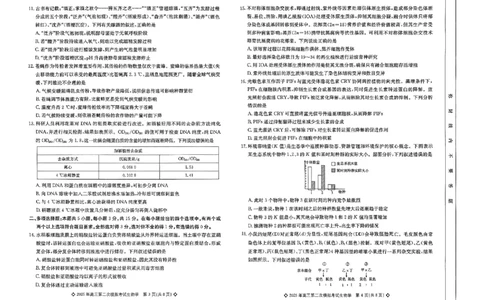 高三生物试题_2025年5月_2505162025届河北省保定市高三二模（全科）_2025届河北省保定市高三二模生物试题