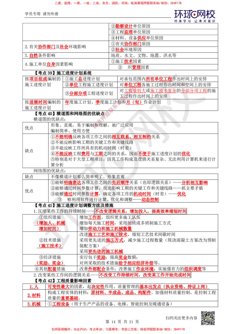 2026环球网校二级建造师《建设工程施工管理》考点速记手册_2026二建全科_2026二级建造师（持续更新）看这里_2026二建管理SVIP_01-精华文档✿电子教材✿历年真题
