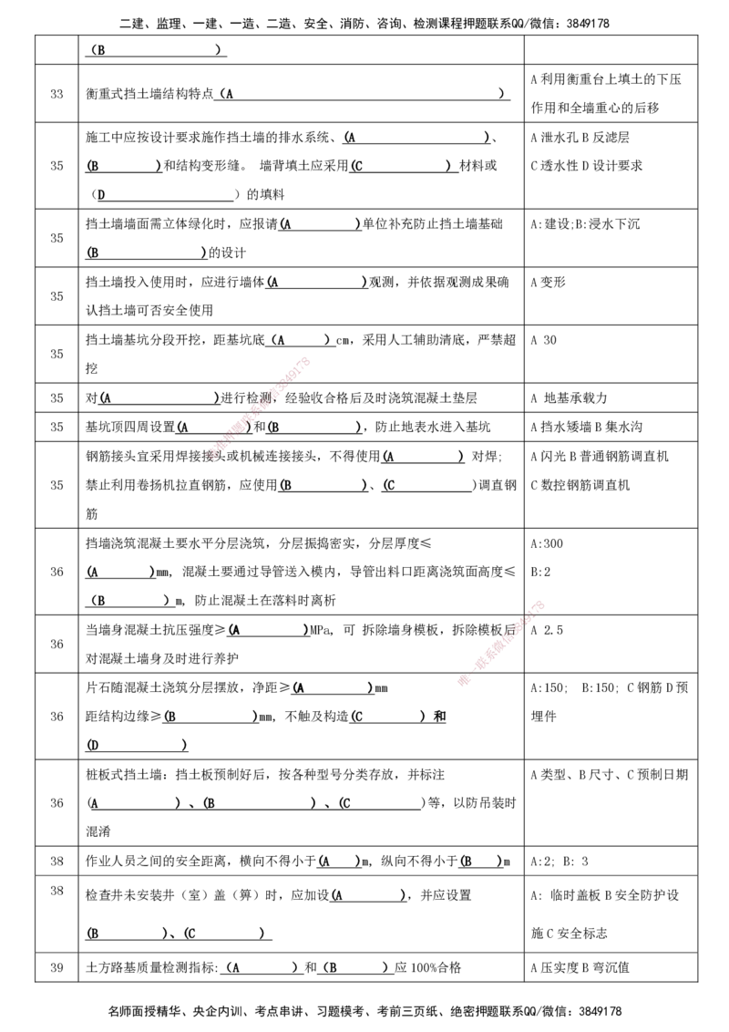 LCF-市政-考点默写本-吕从发_2026年一级建造师_2026年一建市政_2025年一建市政SVIP_01-精华文档✿电子教材✿历年真题_84-市政《默写本+案例问答+选择题》LCF