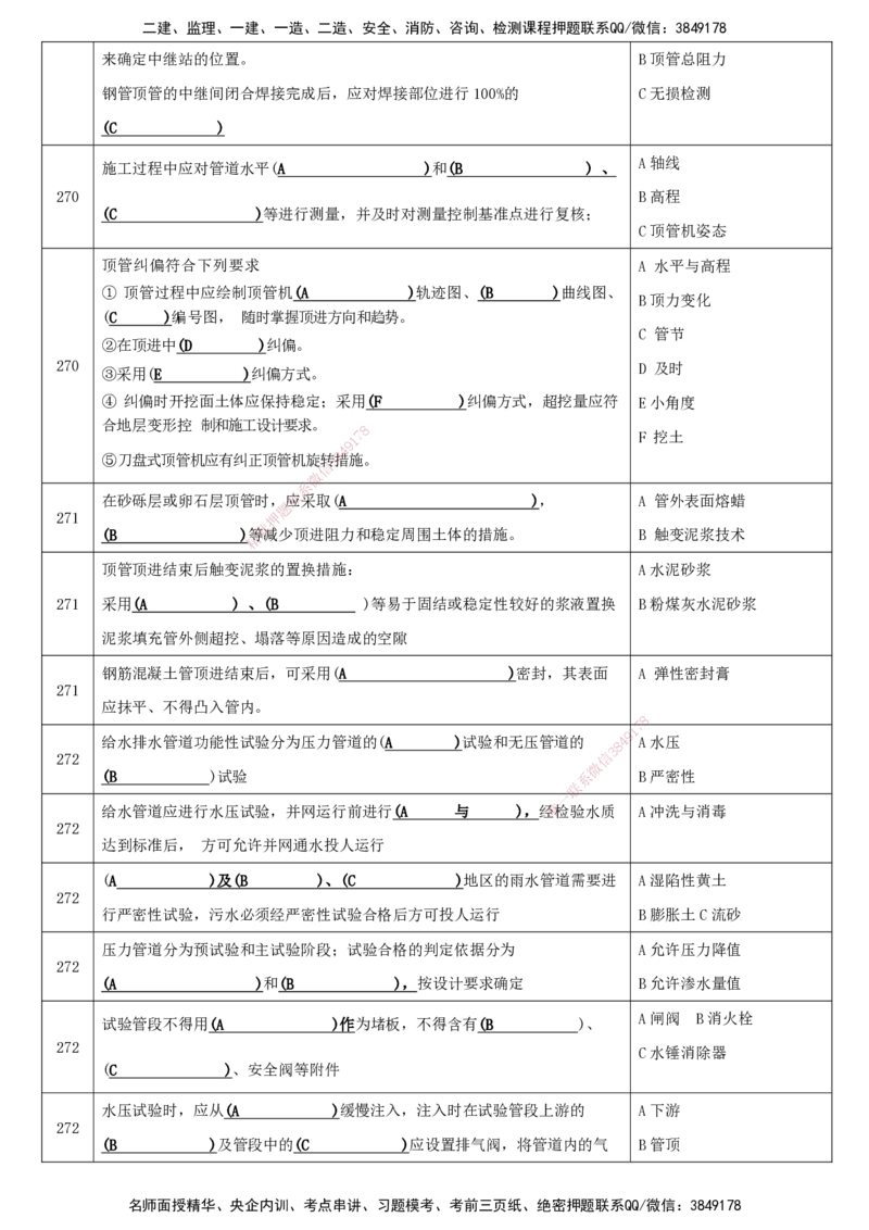 LCF-市政-考点默写本-吕从发_2026年一级建造师_2026年一建市政_2025年一建市政SVIP_01-精华文档✿电子教材✿历年真题_84-市政《默写本+案例问答+选择题》LCF