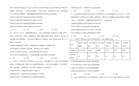 吉林省长春外国语学校2023-2024学年高三上学期9月月考试题政治(1)_2023年10月_01每日更新_6号_2024届吉林省长春外国语学校高三上学期9月月考试题